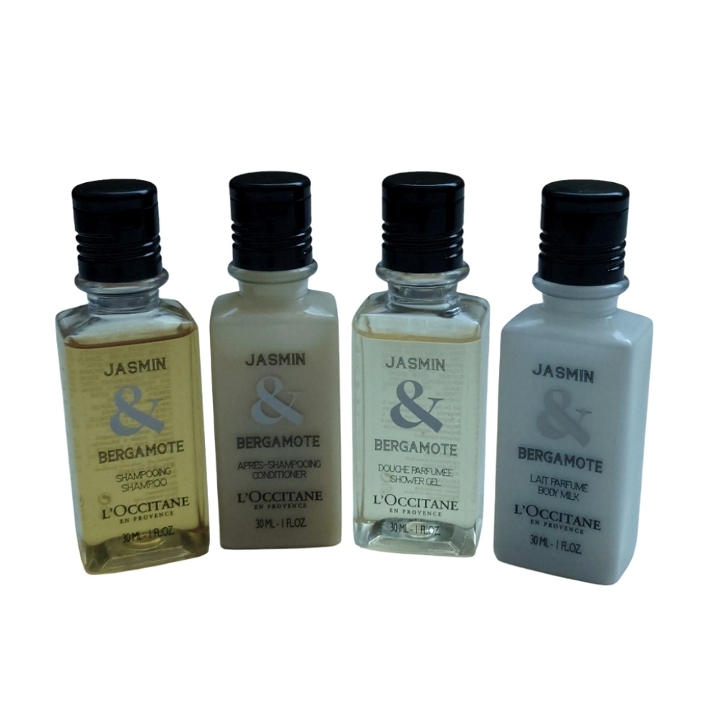 L'OCCITANE Jasmin & Bergamote Bath Set Travel Set Guest Bathroom Set
